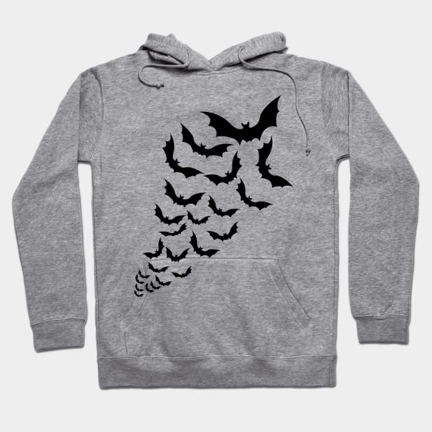 Bats Halloween Gift Hoodie by ChrisWilson